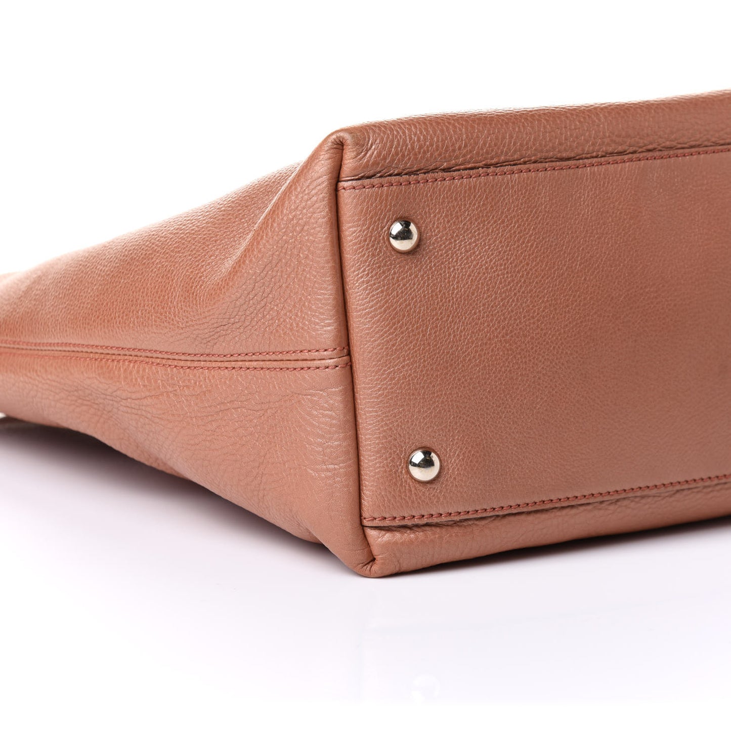 Metallic Cellarius Calfskin Large Soho Working Tote