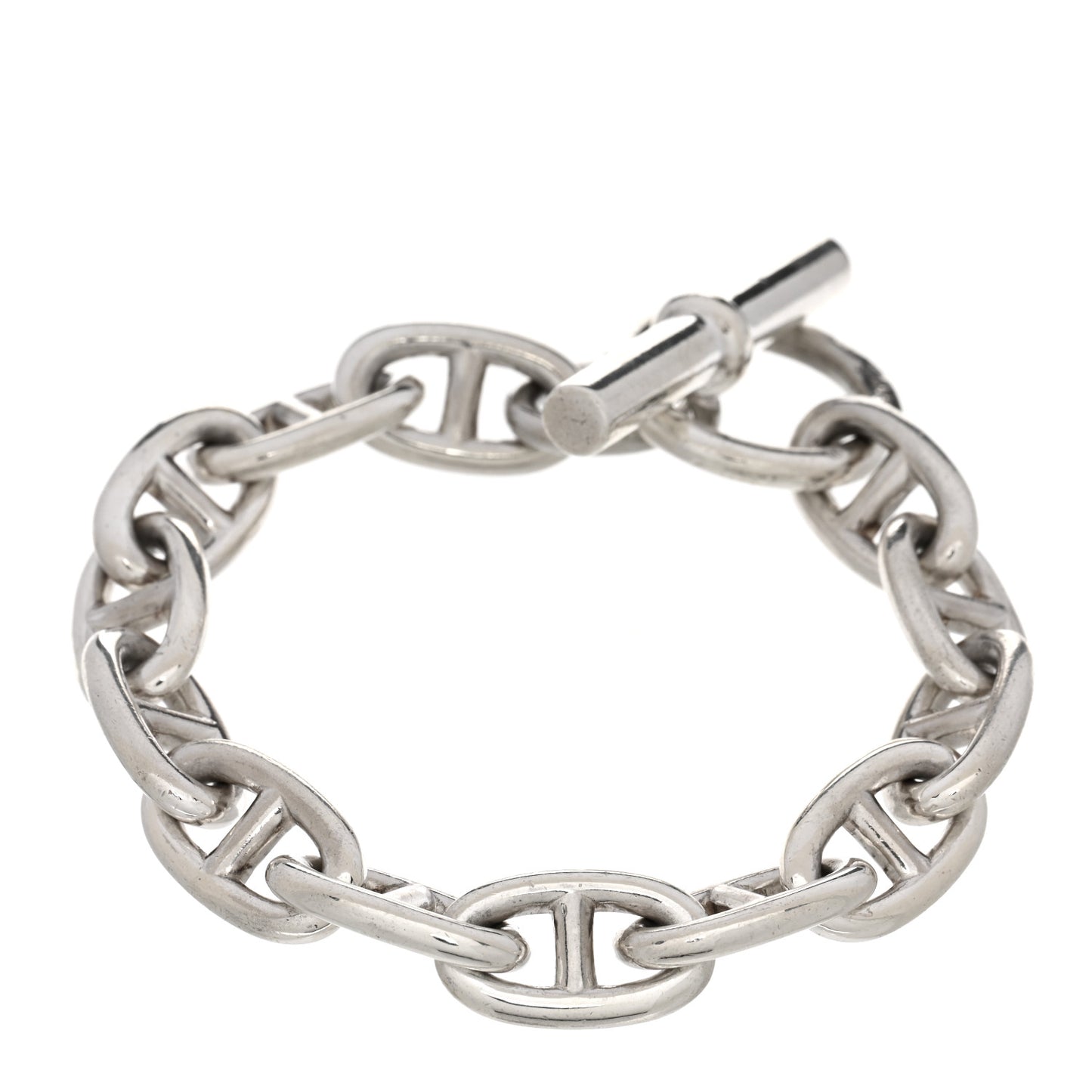 Sterling Silver GM Chaine d'Ancre Bracelet