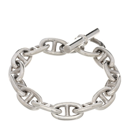 Hermes Sterling Silver GM Chaine d'Ancre Bracelet 1 of 3