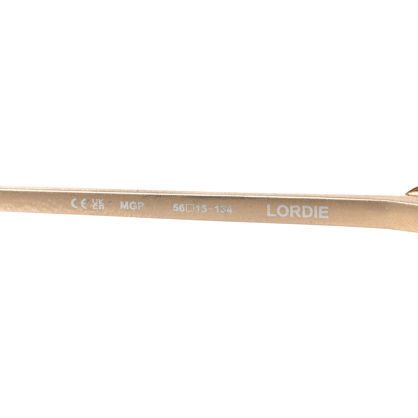 Metal Lordie Sunglasses Blue Gold
