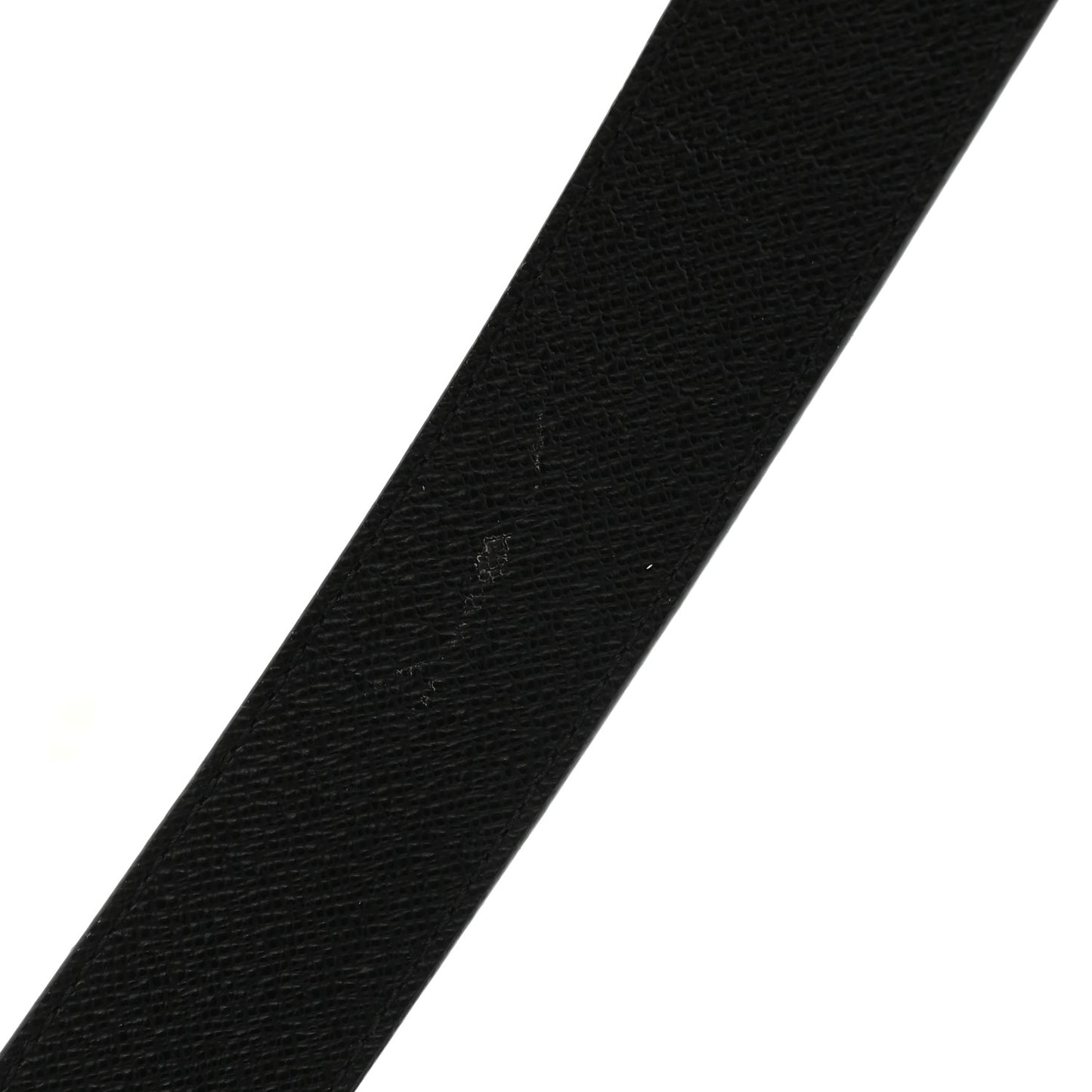 Calfskin Monogram LV Initiales Reversible Belt 80 32 Black
