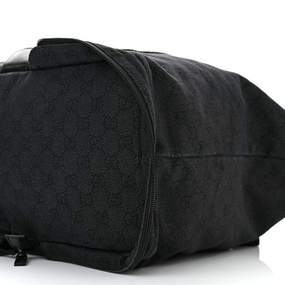 Gucci Denim Monogram Large Collapsible Travel Tote Black 10 of 10