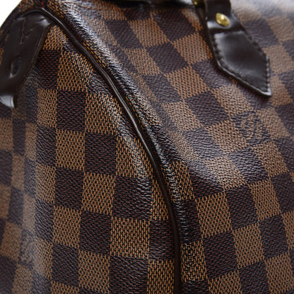 Louis Vuitton Damier Ebene Speedy 30 8 of 19