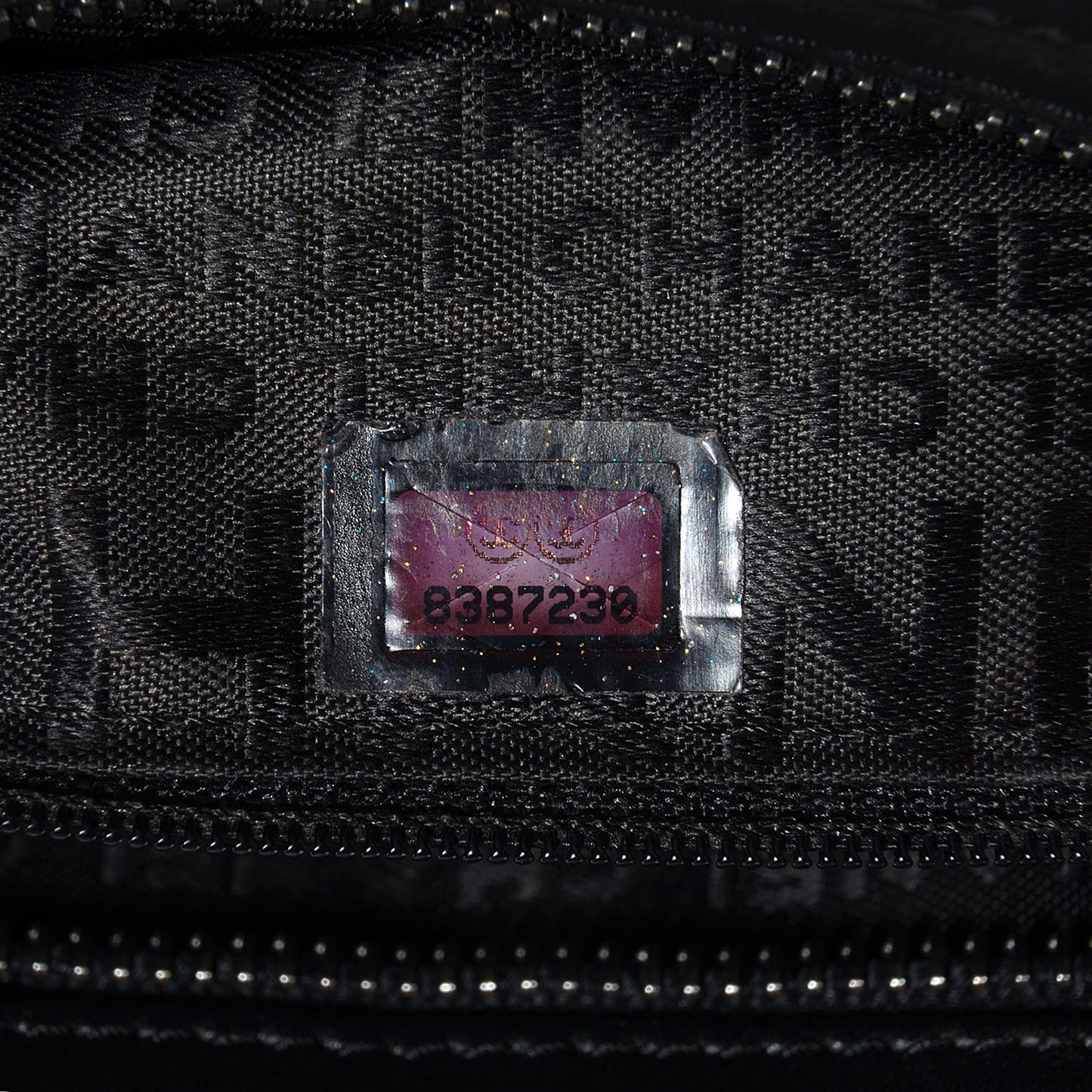 Lambskin Lax East West Shoulder Bag Black