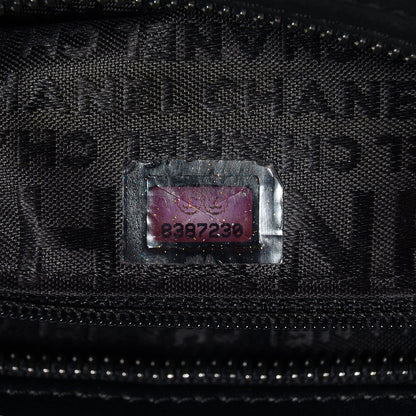 Chanel Lambskin Lax East West Shoulder Bag Black 7 of 7