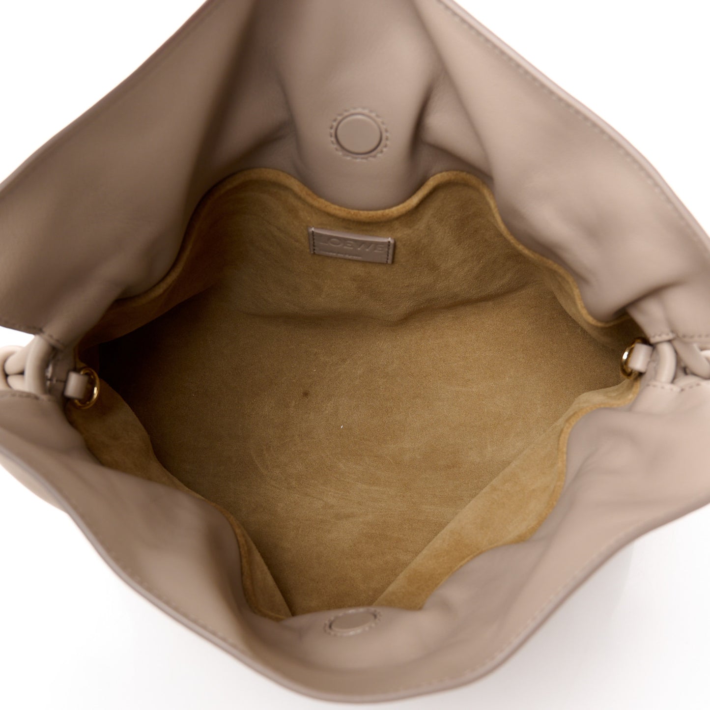 Nappa Medium Flamenco Knot Bag Sand