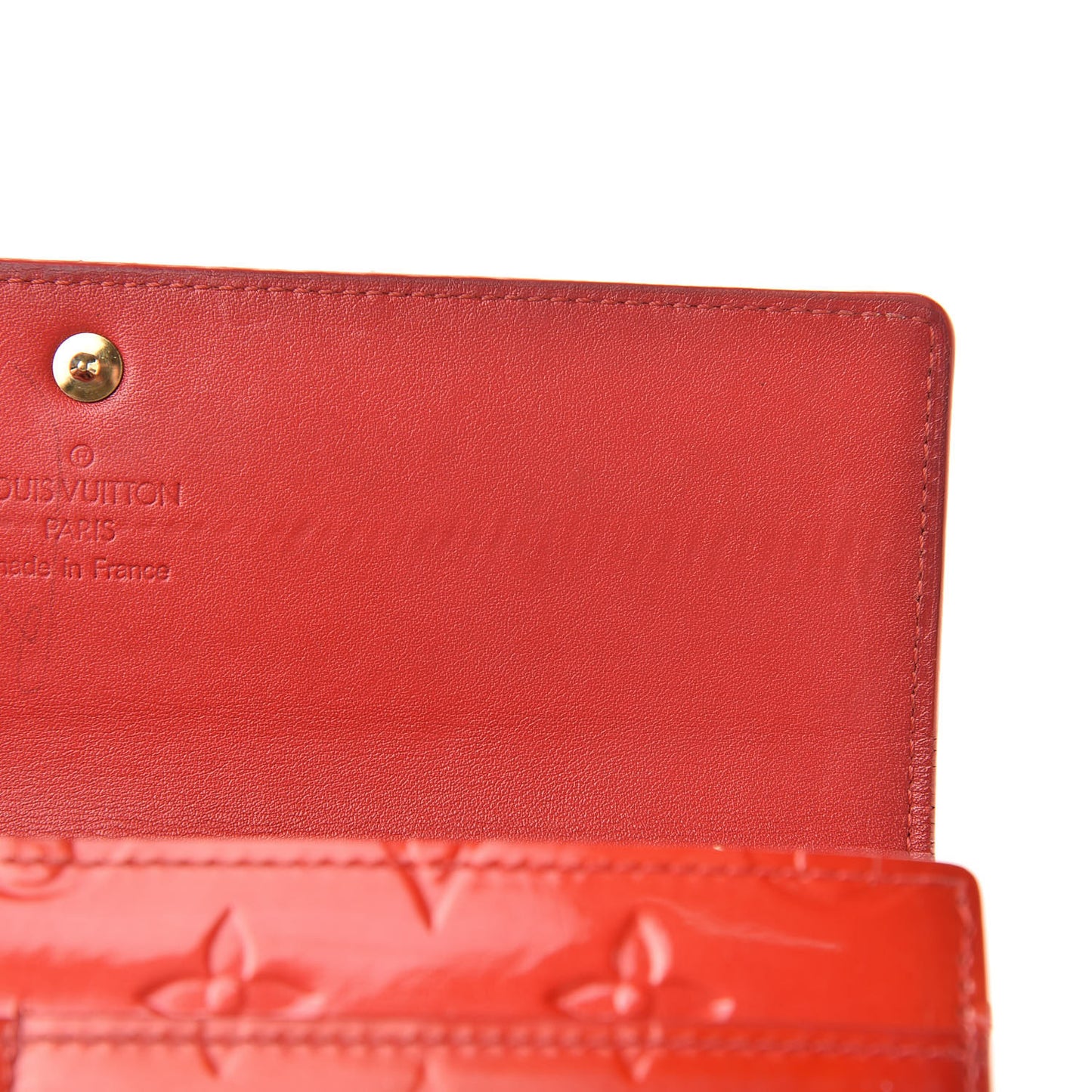 Vernis Sarah Wallet Rouge