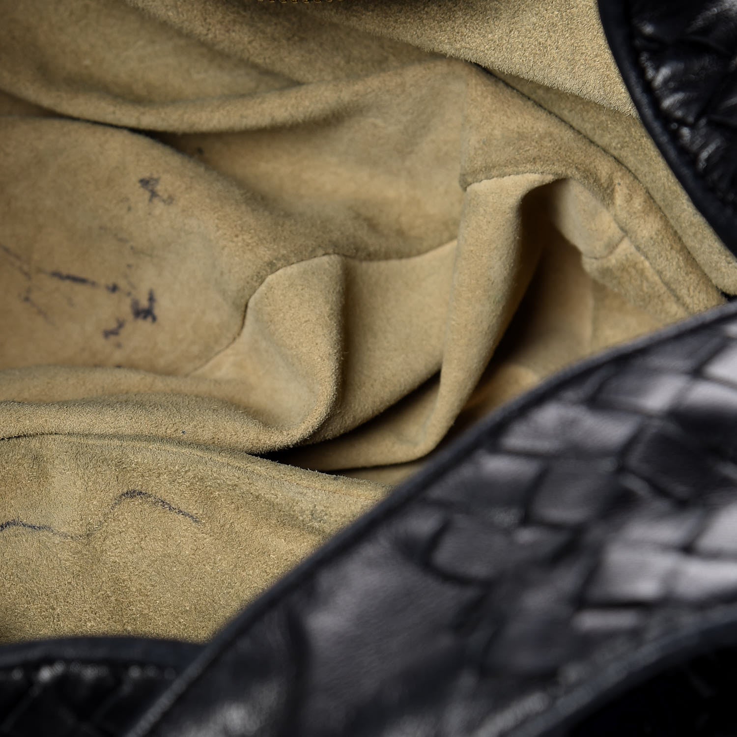 Bottega Veneta Nappa Intrecciato Drawstring Hobo Bag Black 10 of 15