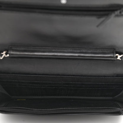 Chanel Caviar Timeless CC Wallet On Chain WOC Black 5 of 12