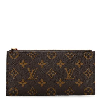 Louis Vuitton Monogram Felicie Chain Wallet Zippered Insert Fuchsia 1 of 9
