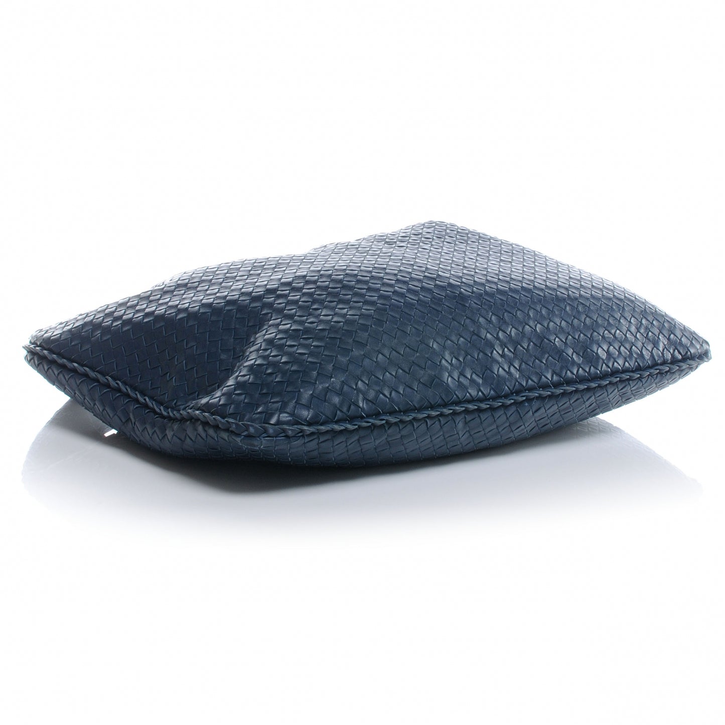 Nappa Intrecciato Maxi Veneta Hobo Navy Blue