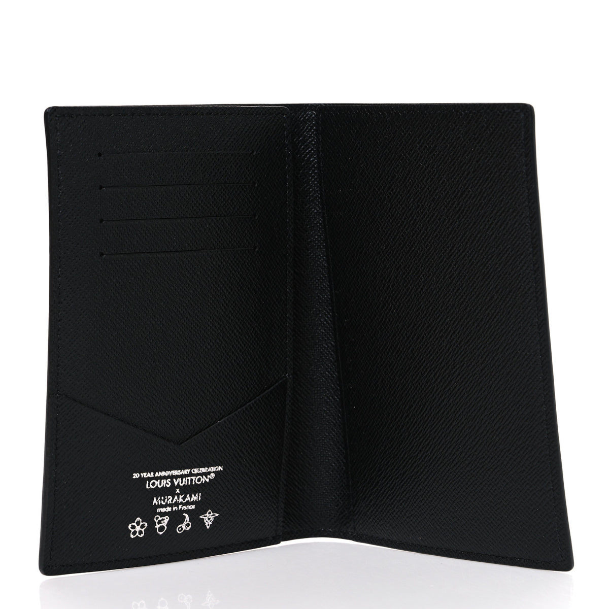 LV X TM Monogram Multicolor Passport Cover Black