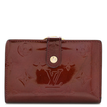 Louis Vuitton Vernis French Purse Wallet Amarante 1 of 10