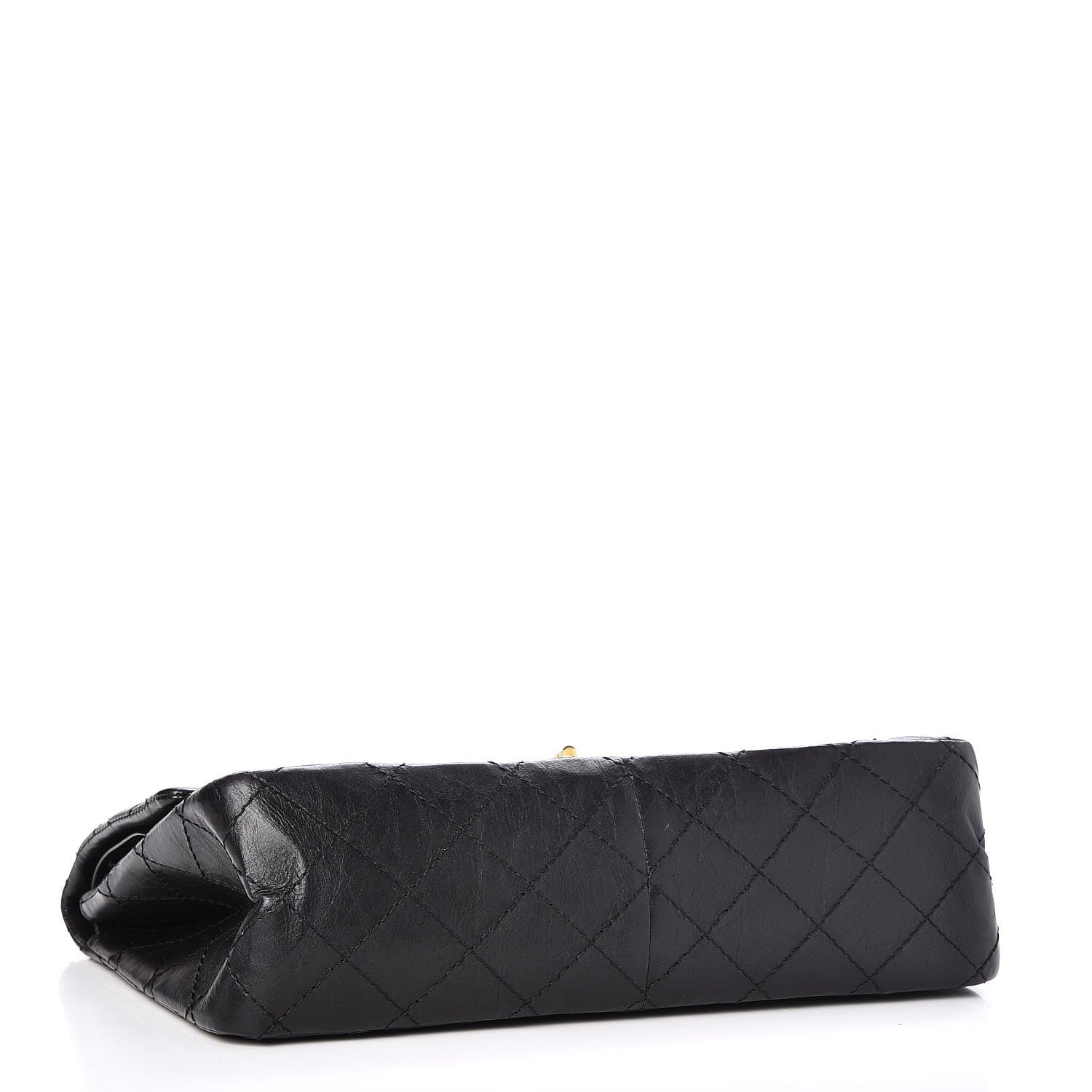 Chanel Aged Calfskin Quilted 2.55 Reissue 226 Flap Black 5 of 10