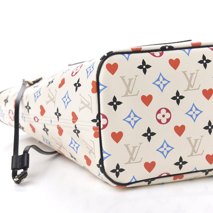 Louis Vuitton Game On Neverfull MM White 8 of 11