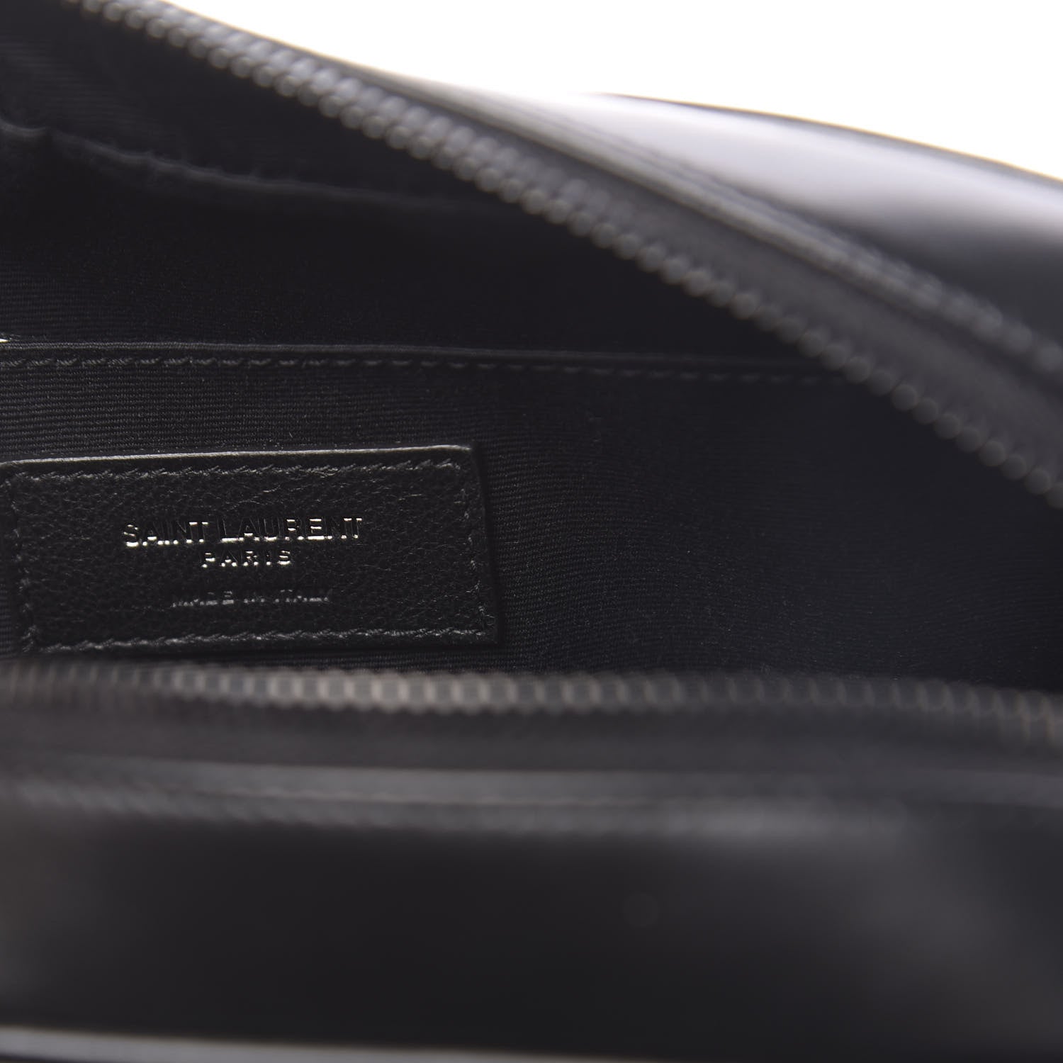 Saint Laurent Calfskin Matelasse Monogram Lou Camera Bag Black 6 of 10