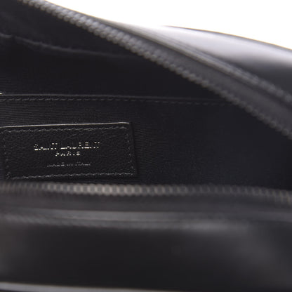Saint Laurent Calfskin Matelasse Monogram Lou Camera Bag Black 6 of 10