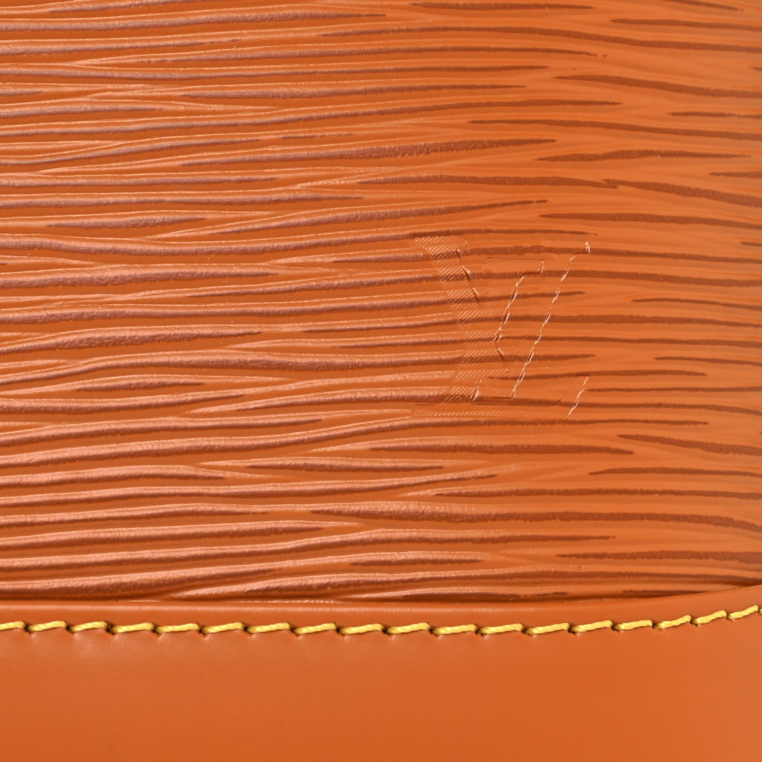 Louis Vuitton Epi Jacquard Alma BB Honey Gold 6 of 9