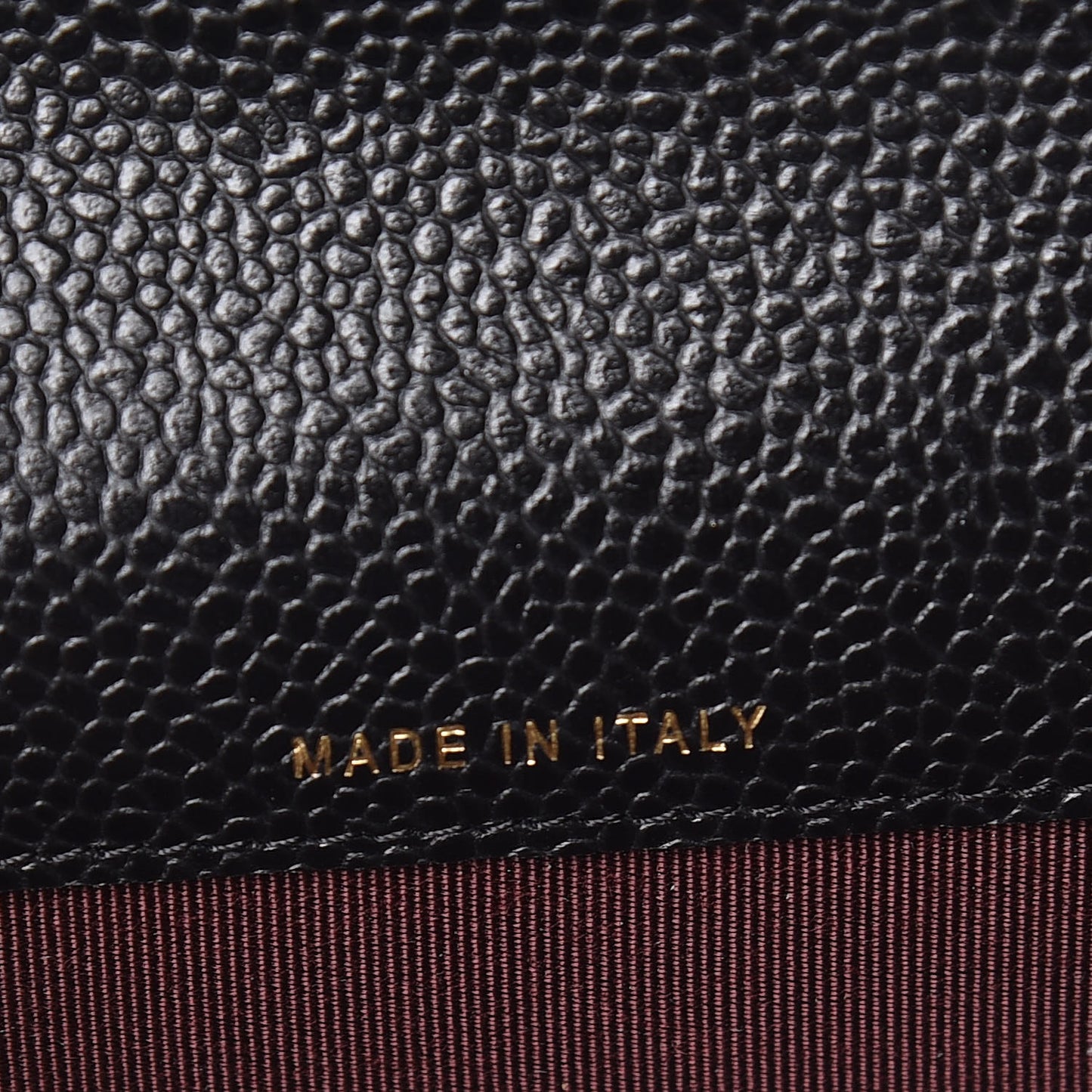 Caviar Quilted Flap Card Holder Wallet Black