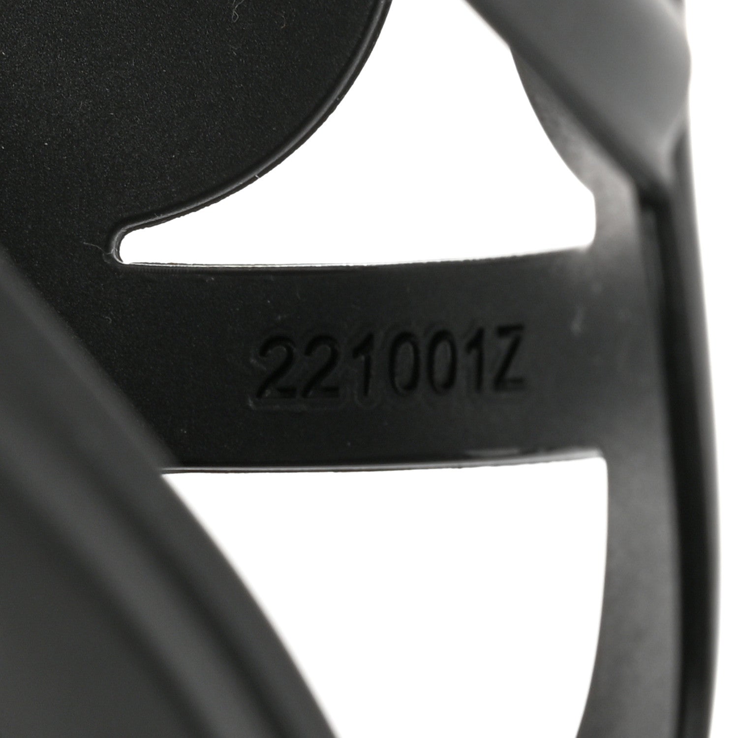 Hermes Rubber Womens Egerie Sandals 36 Black 6 of 9