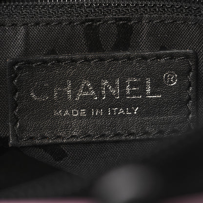 Chanel Calfskin Quilted Medium Cambon Tote Pink Black 6 of 13