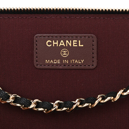 Chanel Caviar Quilted Small Vanity Case With Chain Black 6 of 11