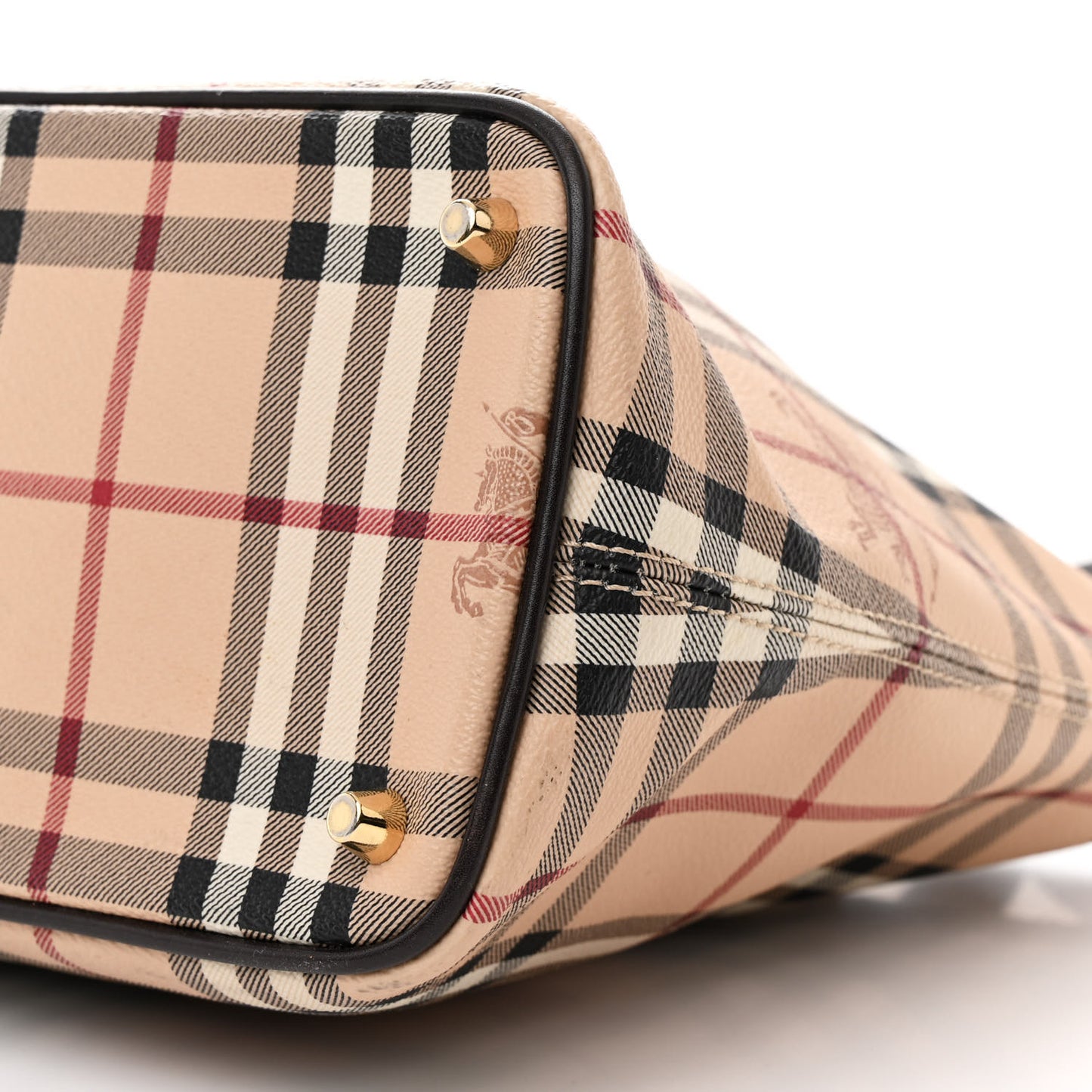 Haymarket Check Medium Regent Tote Chocolate