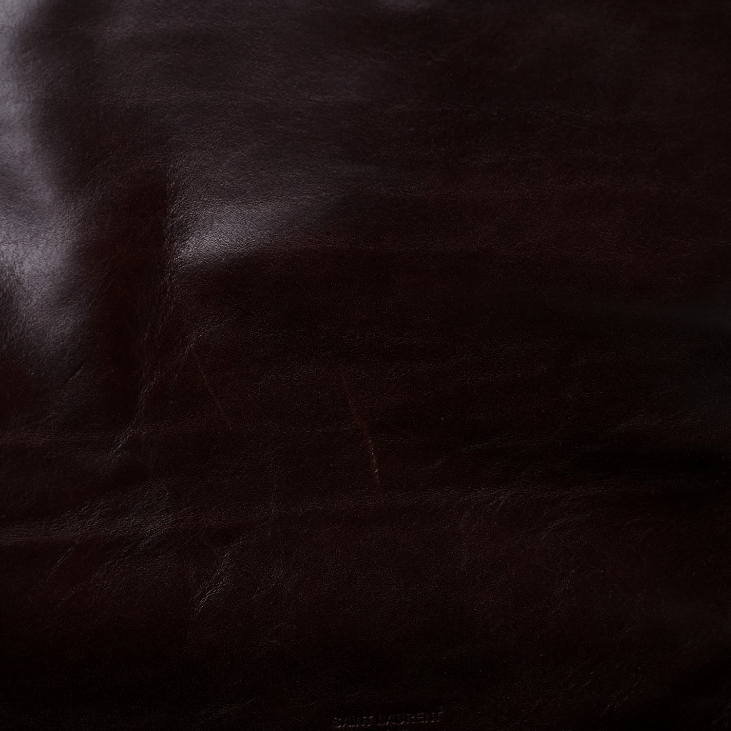 Saint Laurent Vegetal Cloud Tressage Monogram Medium Niki Chain Satchel Burnt Brown 13 of 18