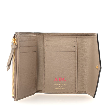 Louis Vuitton Empreinte Monogram Giant Victorine Wallet Tourterelle Creme 5 of 7