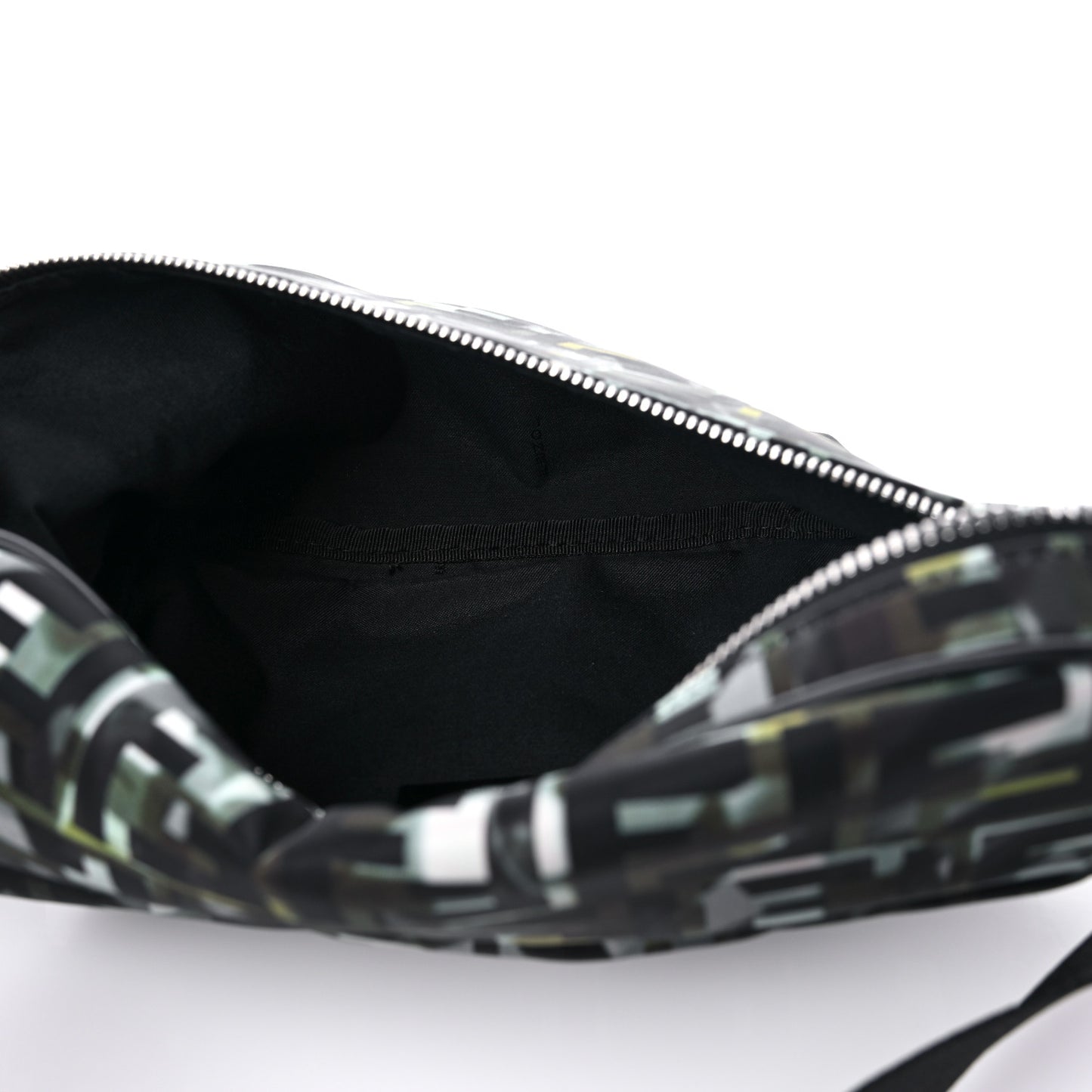 Nylon CamouFF Belt Bag Black Multicolor