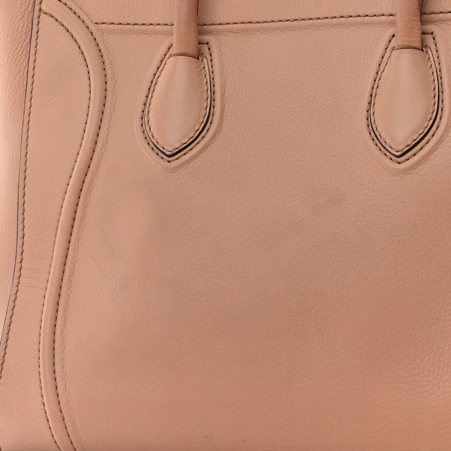 Supple Calfskin Medium Phantom Luggage Flesh