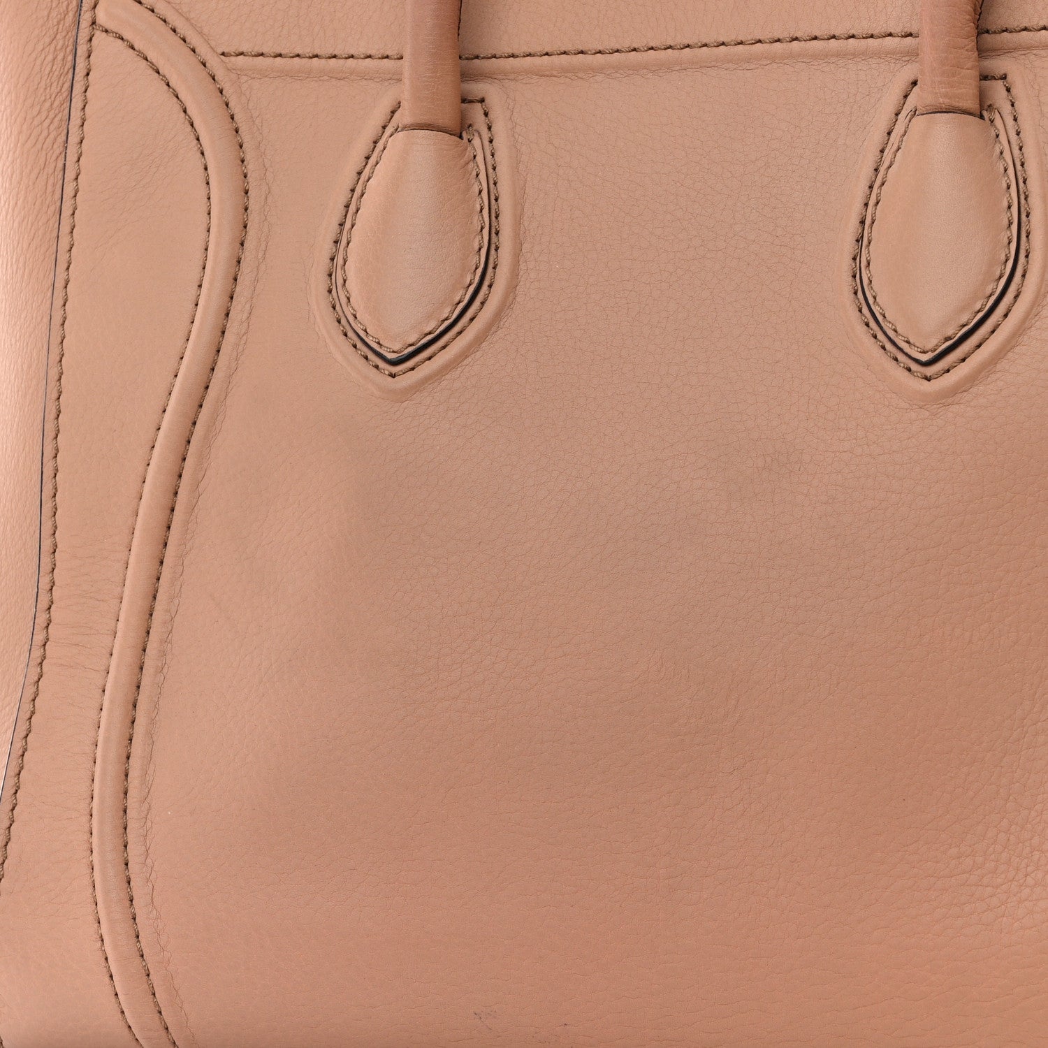 Celine Supple Calfskin Medium Phantom Luggage Flesh 10 of 12