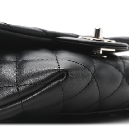 Chanel Calfskin Quilted CC Uniform Flap Belt Bag Black 9 of 10