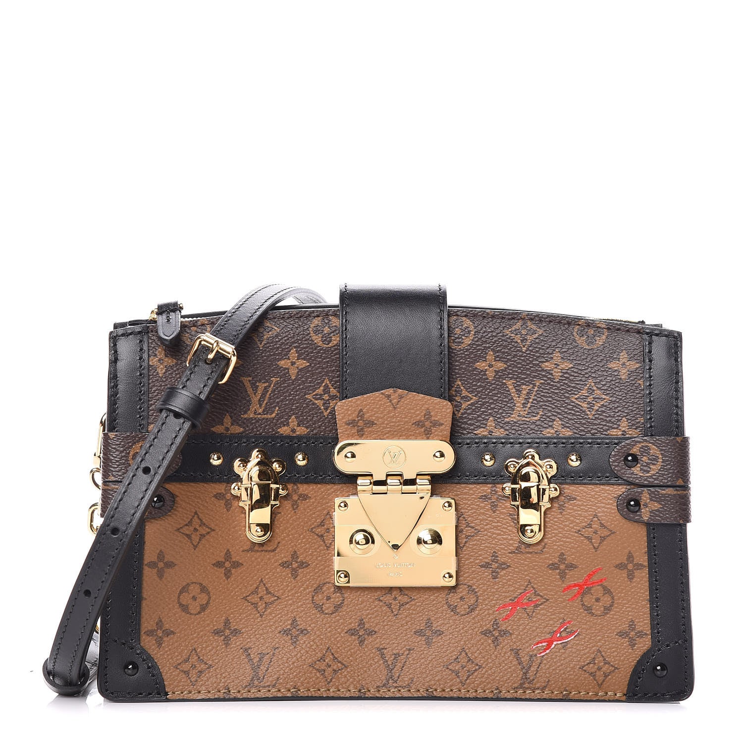 Louis Vuitton Reverse Monogram Trunk Clutch 1 of 9