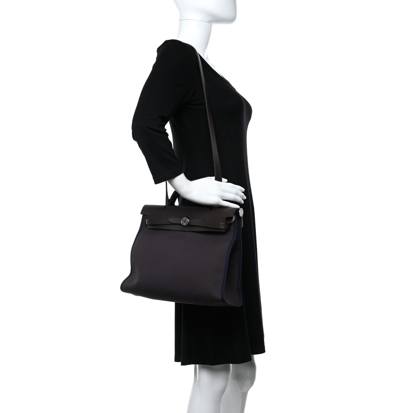 Military Toile Vache Hunter Herbag Zip PM 31 Prune Noir Marine
