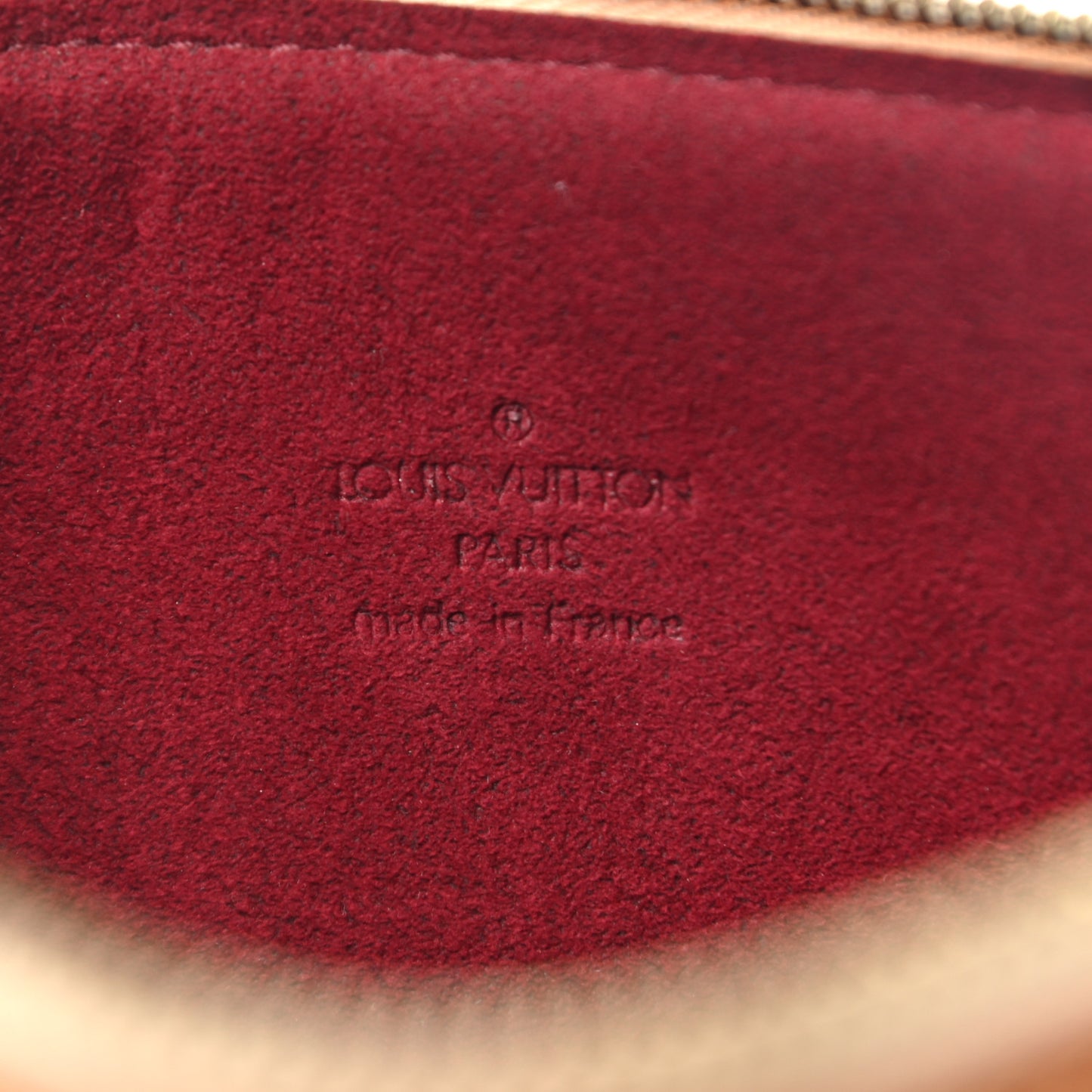 Monogram Multicolor Pochette Accessories White