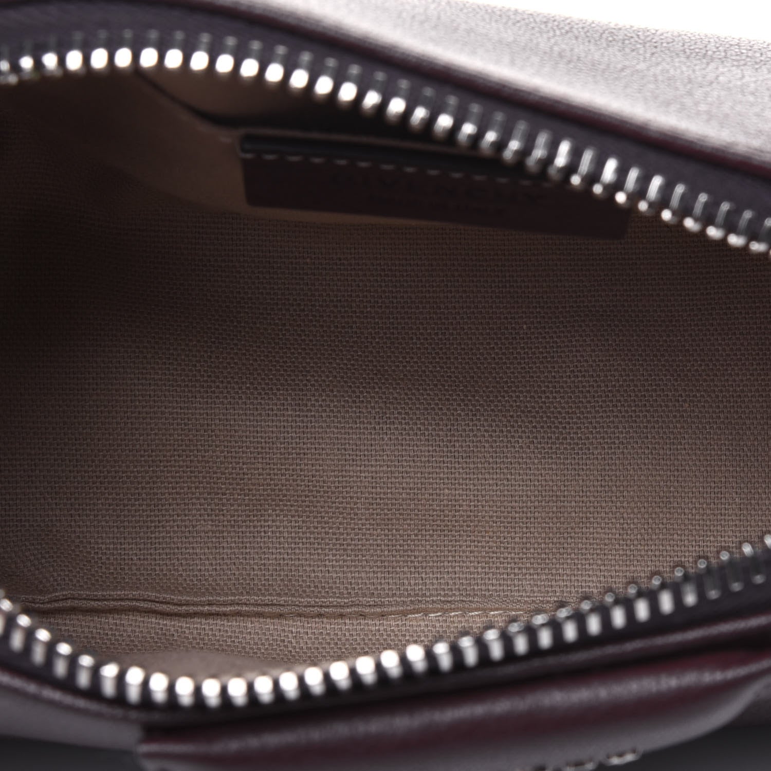 Givenchy Sugar Goatskin Small Antigona Beauty Wristlet Oxblood 5 of 13