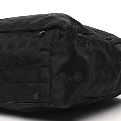 Chanel Nylon Medium Travel Tote Black 10 of 14