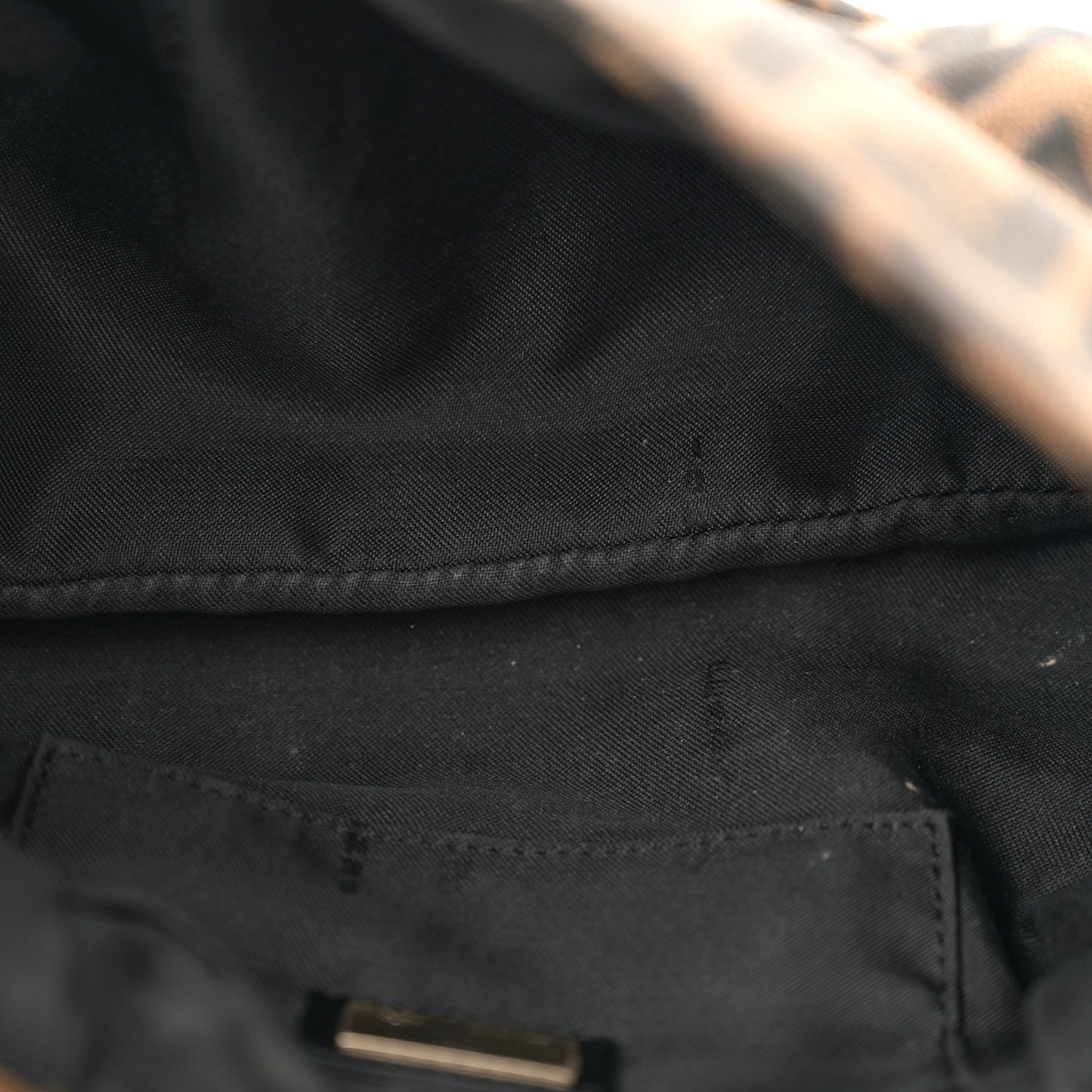 Zucca Sequin Chef Shoulder Bag Tobacco