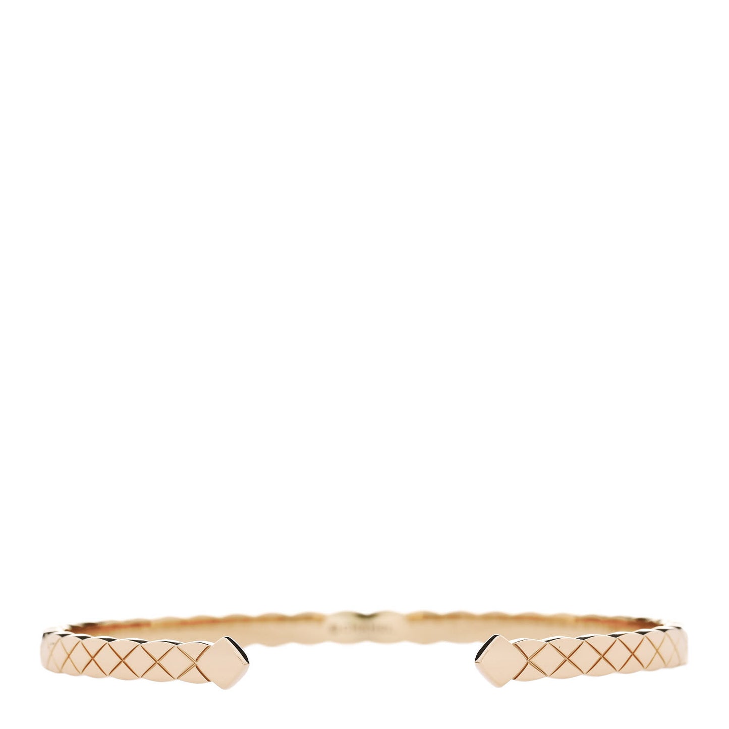 18K Yellow Gold Coco Crush Cuff Bracelet L