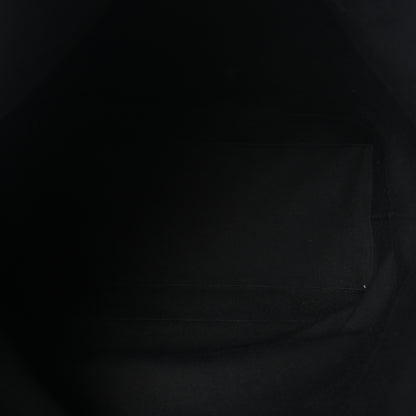 Saint Laurent Canvas Beach Shopping East West Tote Black 5 of 10