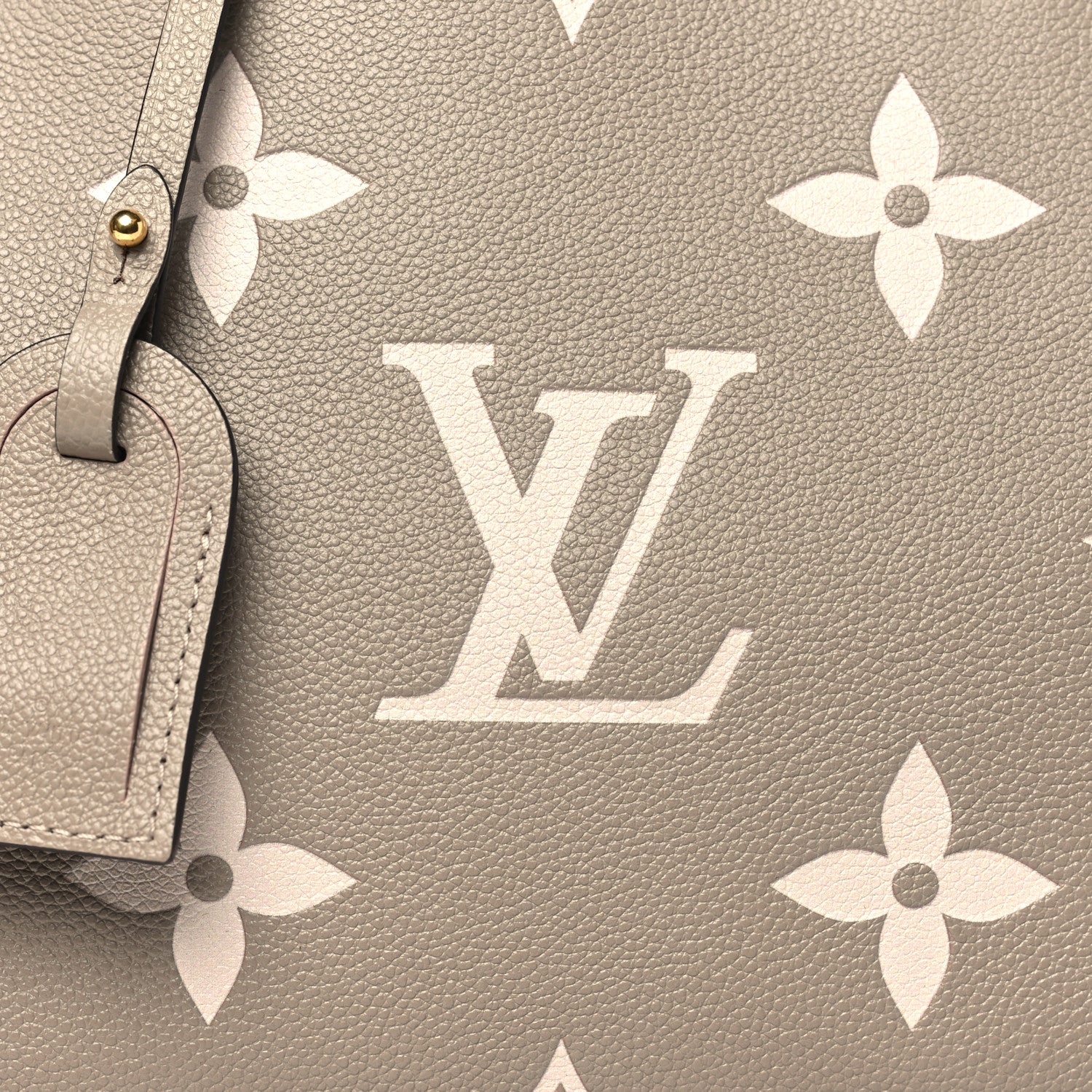 Louis Vuitton Empreinte Monogram Giant Petit Palais Tourterelle Creme 7 of 9