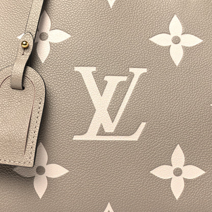 Louis Vuitton Empreinte Monogram Giant Petit Palais Tourterelle Creme 7 of 9