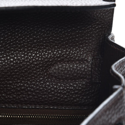 Hermes Togo Kelly Retourne 28 Chocolate 23 of 32