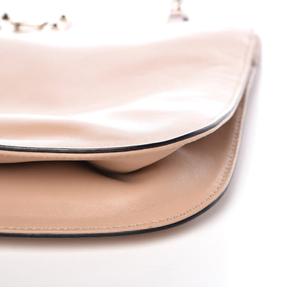 Valentino Garavani Vitello Rockstud Shoulder Satchel Poudre 10 of 12