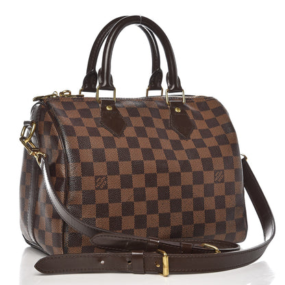 Louis Vuitton Damier Ebene Speedy Bandouliere 25 3 of 17