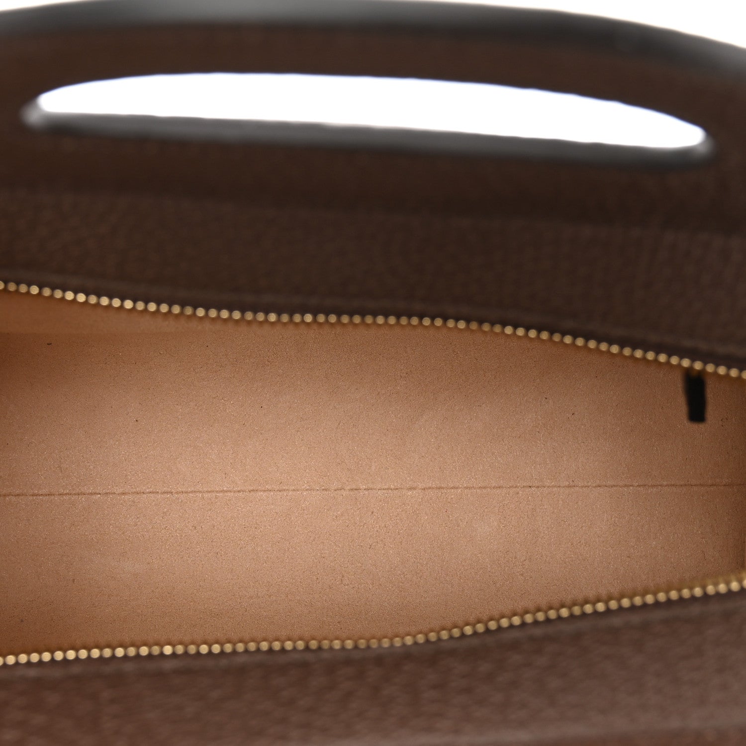 Gucci GG Supreme Monogram Textured Dollar Calfskin Web Small Ophidia Slip Handle Tote Beige Ebony New Acero 6 of 9