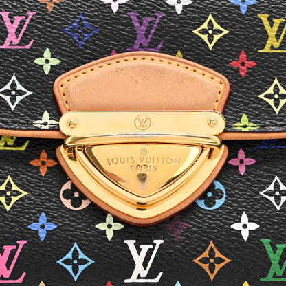 Louis Vuitton Monogram Multicolor Eugenie Wallet Black Grenade 8 of 9