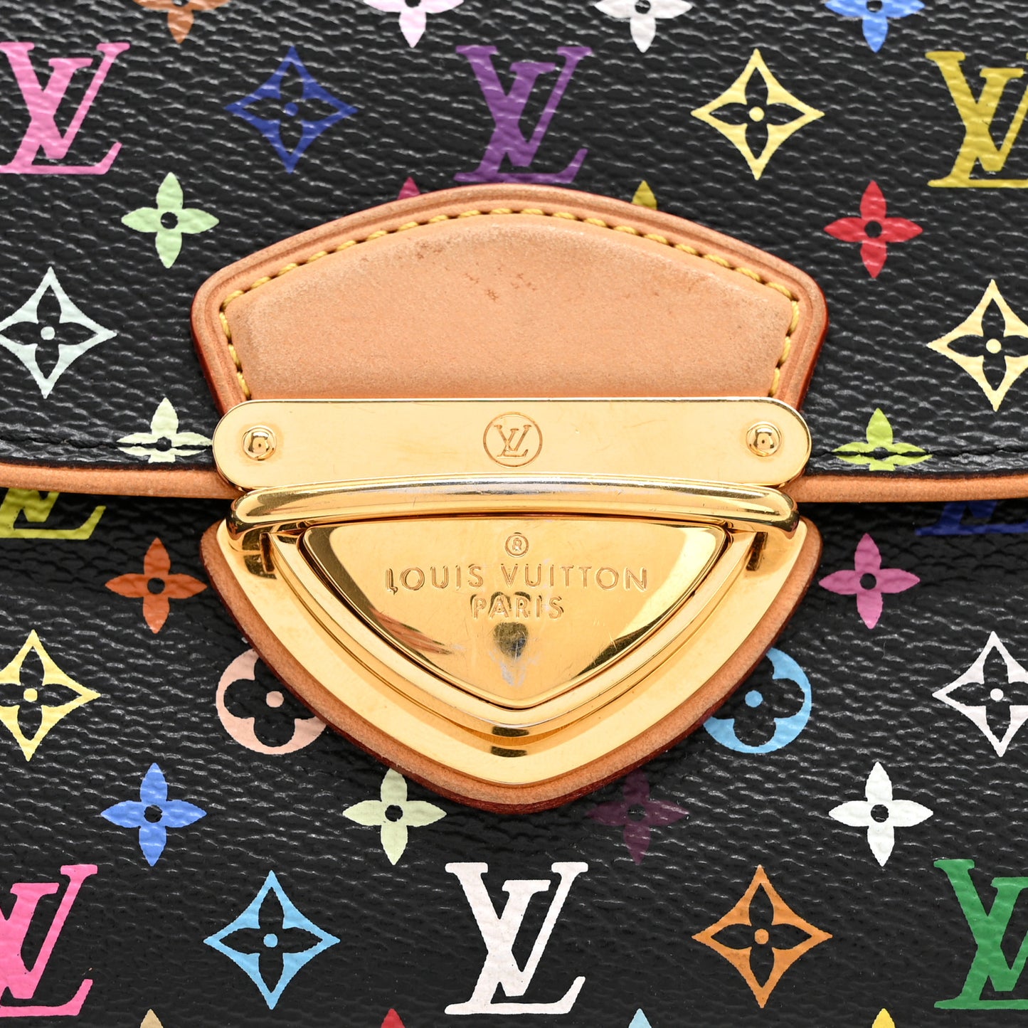 Monogram Multicolor Eugenie Wallet Black Grenade