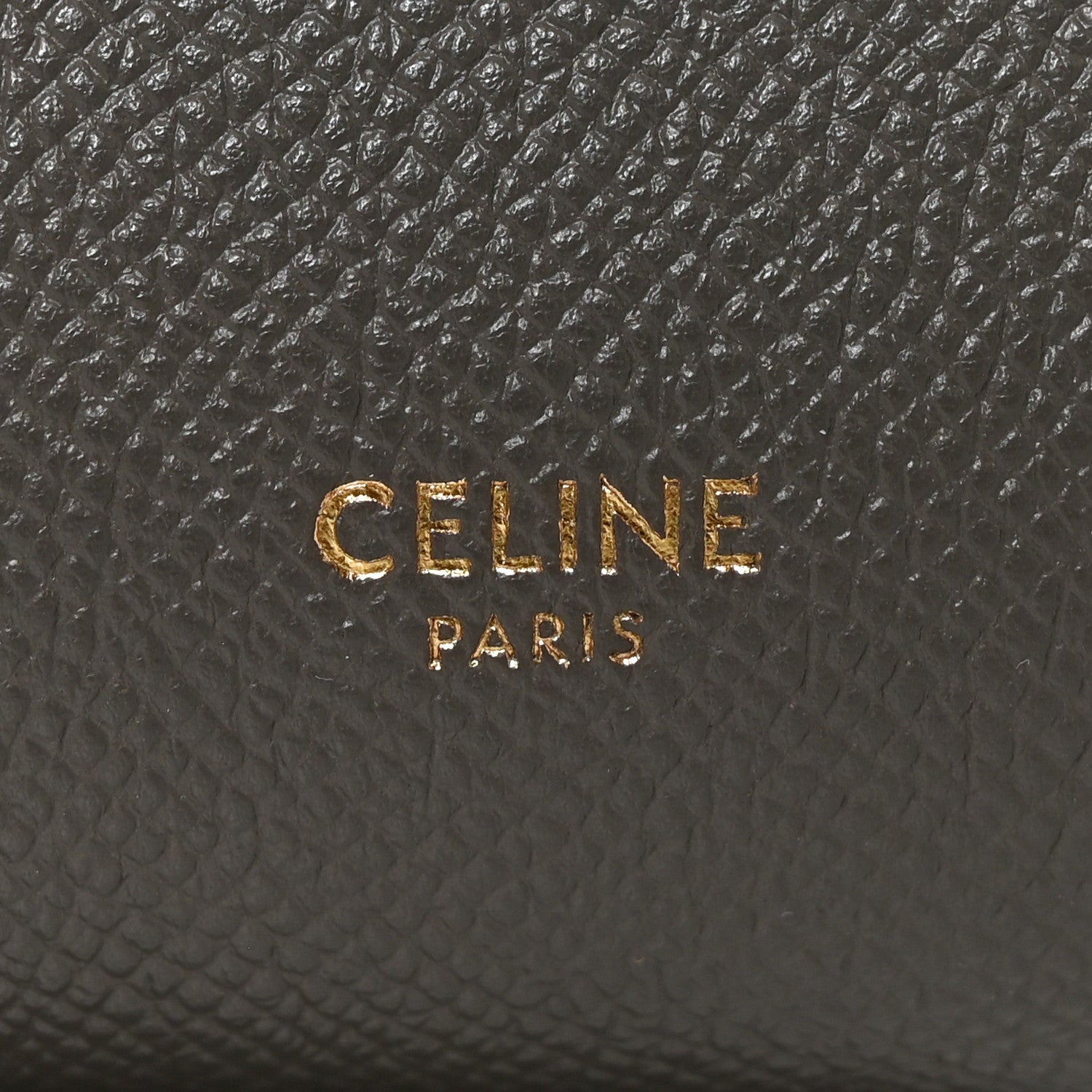 Celine Grained Calfskin Mini Belt Bag Grey 5 of 8